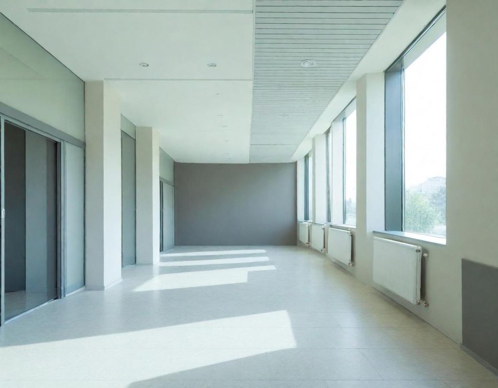 Professionelle Tablet- und Handy-Reparatur für Schulen, Behörden, Unternehmen und Institutionen in Dachau Moderner Schulraum oder Büro mit großen Fenstern, hellen Wänden und professioneller Umgebung für Bildungseinrichtungen und Unternehmen